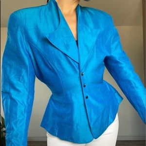 Sandro Ferrone turquoise Blazer